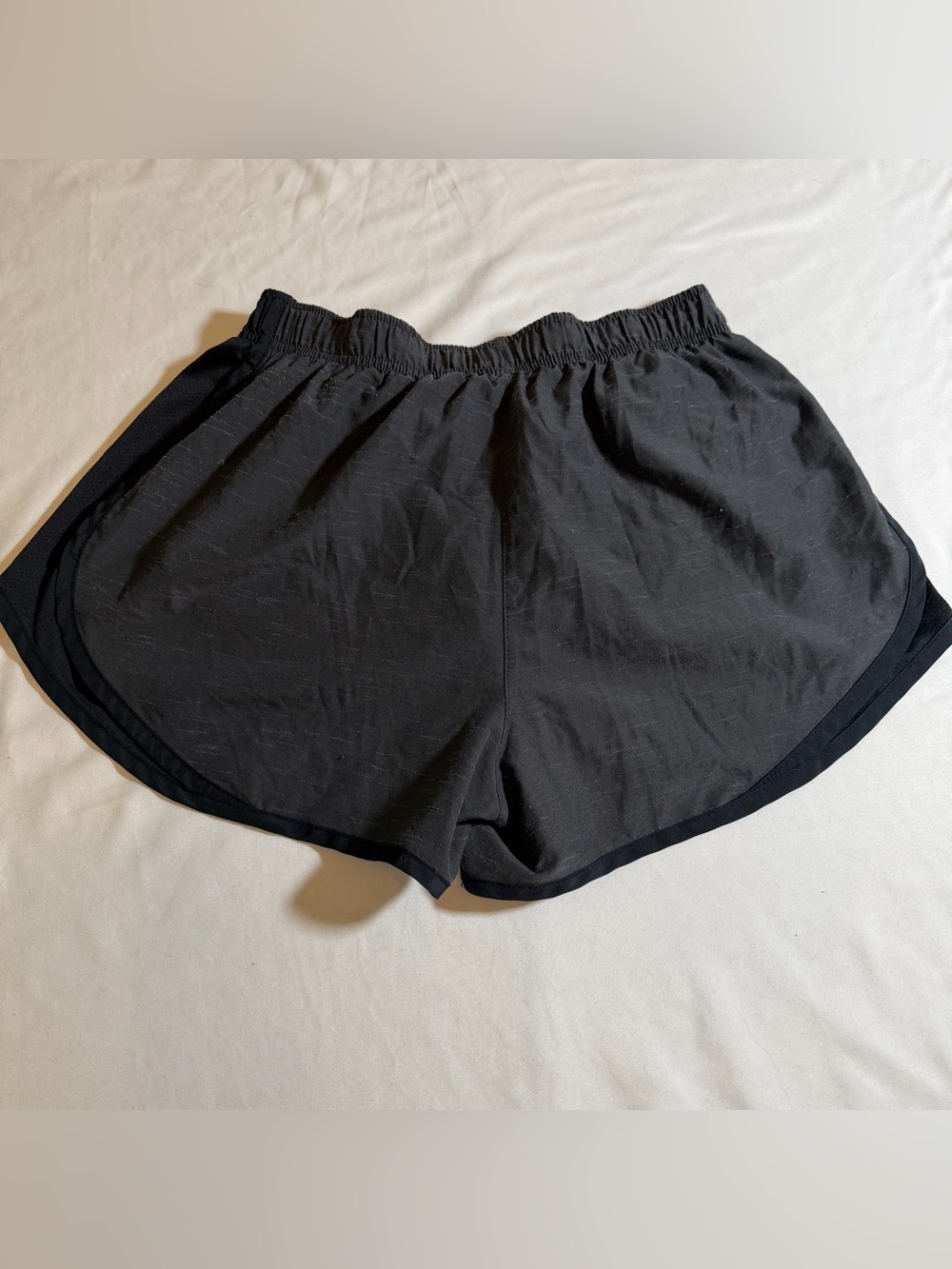 Nike Dri-FIT Tempo Running Shorts Black Medium Athletic Workout Lined Gym - Picture 2 of 4